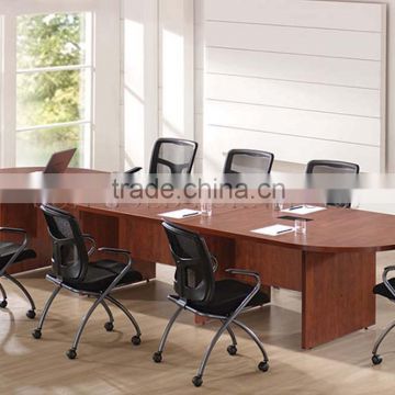 Commercial Wooden Meeting Room Conference Table Wood Conference Desk Meeting Table Design (SZ-MT037)