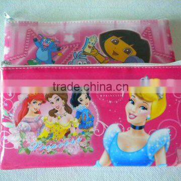 high quality PVC bag; pencil bags;