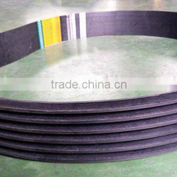 6L5V2540 Rubber band belt factory narrow v belt 3V/5V/8V industrial banded v belt