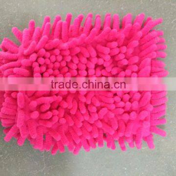 210g Plush Microfiber Car Wash Mitt photo-4