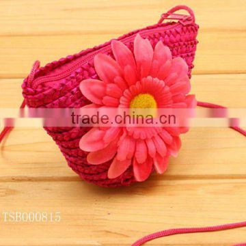 hot sale fashion promotional beach straw handbag