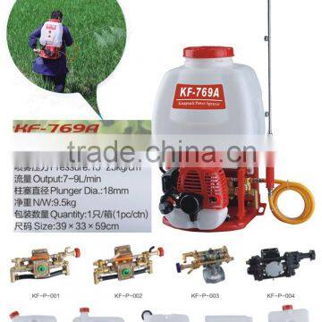 Factory customized gasoline engine power sprayer machines