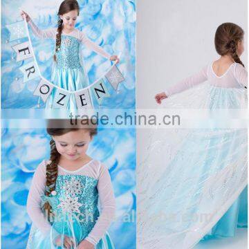 wholesale elsa cosplay costume dress