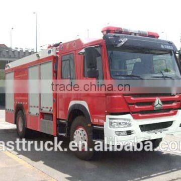 4*2 foam fire truck with 7.628 CBM