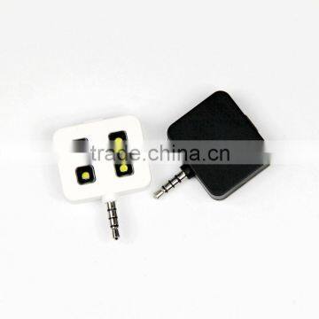 Universal Iblazr RK06 RK-06 Mini Portable LED Selfie Flash Light Adapter for Phone Camera With 4 LED Light photo-3