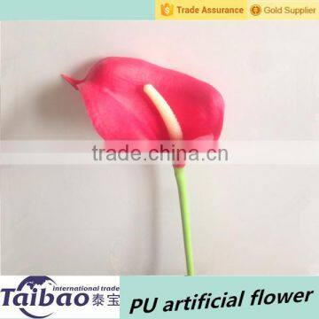 Flower long 35cm and diameter 9cm red real touch callas