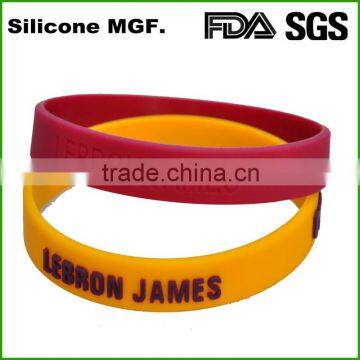 Durable bracelet jewelry hand wrist bracelet silicone sport bracelets&bangles