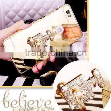 New Design Metal Mirror Surface Case for Huawei p8 Lite photo-5