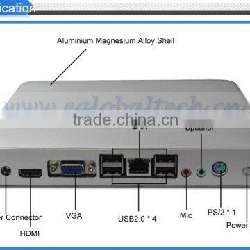 CPU Intel Atom Dual Core 1.86G support HDMI mini pc smart tv box