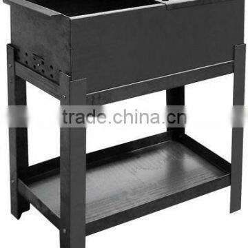 Iron charcoal bbq grill