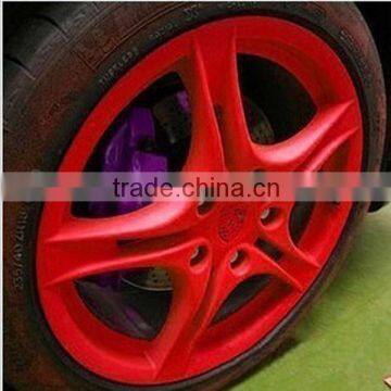 Red spray rubber paint for car wheels, high quality rubber paint spray