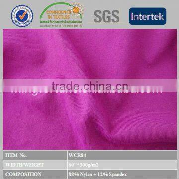 Weft knitting polyamide spandex blended fabric
