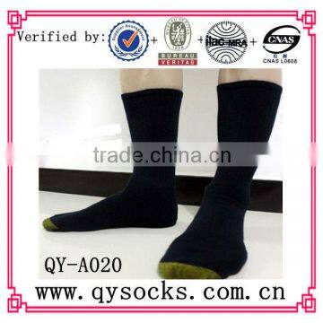 Terry coolmax men socks combed cotton custom man socks