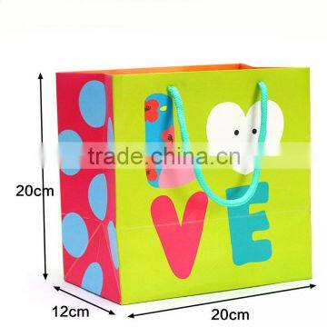 Decorative Ivory Board Paper Bag Christmas Paper Gift Bag Supplier's Choice photo-4