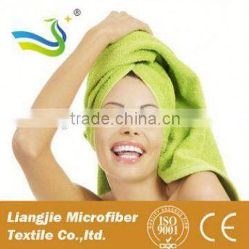 microfiber hair wrap towel drying bath spa head cap
