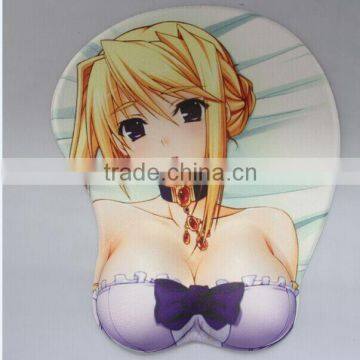 Silicone anime adult mouse pad