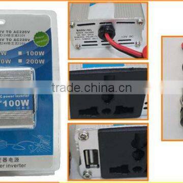 Cheap 100W 12v DC TO AC Car Inverter With USB Power Port photo-3