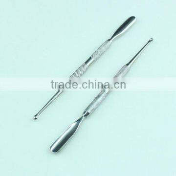 Stainless Steel Double End Metal Dead Skin Tools With Earpick Removal Cleaner
