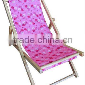 Heat Sublimation Printing Foldable Beach Chair