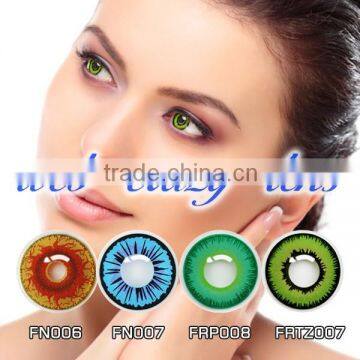 HOT 1 Year Korean Naruto Cosplay Sharingan Contact Lens Wholesale Halloween Crazy Color Contact Lenses photo-3