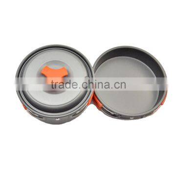 New Orange Outdoor Backpack Camping Cookware Hiking Products Cookware Mess Kit Survival Gear Quality Choice photo-4