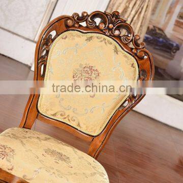 Best Seeling Durable Hand Carved Wood Chair Wood Dining Chair 993B photo-4