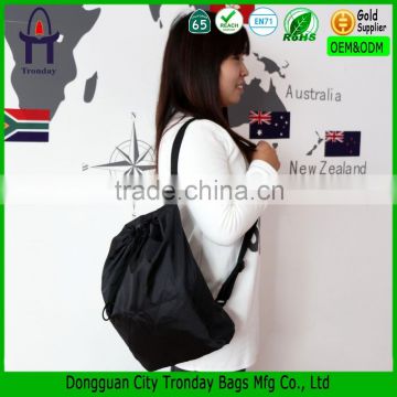 210d polyester drawstring backpack drawstring bag backpack travel bag