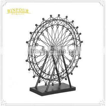Ferris Wheel Shape Metal Crafts for Christmas Decoration