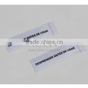 A107 non-woven EAS AM soft security sticker clothes barcode label