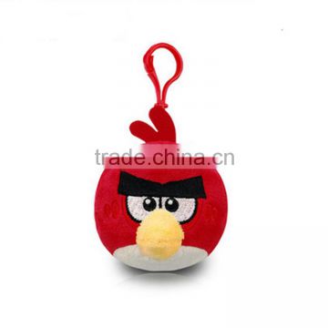 Soft Promotion Plush Bird Keychain Toy