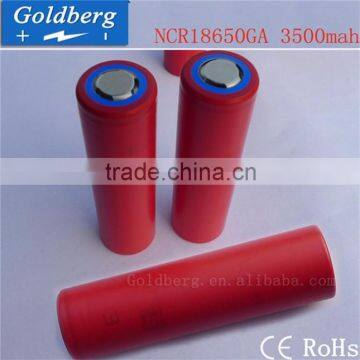 Newest 18650 3500mah - Sanyo NCR18650GA li-ion battery cell 3.6v