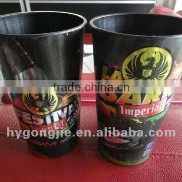 Plastic Foil cup / Aluminum foil embossed plastic cup