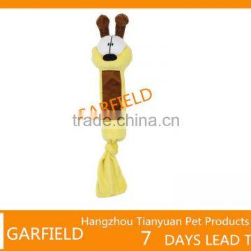 garfield 2016 new design dog plush toy for dog