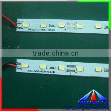 2015 new product 0.3W 5630 chip LED Bar Light 72LEDs/M LED Rigid Strip DC 12V waterproof LED Tube Hard LED Strip