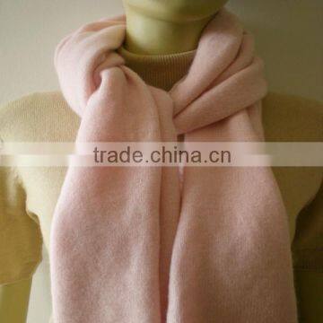 High quality and new style pink cashmere scarf