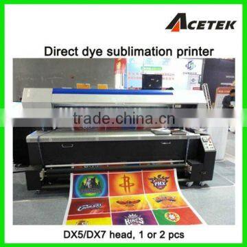 flag polyester printing dx7/dx5 head sublimation ink printer