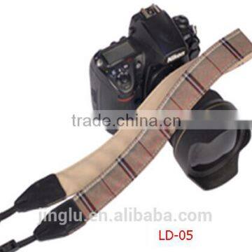 LD-05 Fashion Plaid Style Camera Straps Shoulder Neck For DSLR for Canon for Nikon