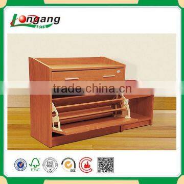 mordern folding wood shoe rack