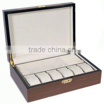 Wholesale wooden empty watch case