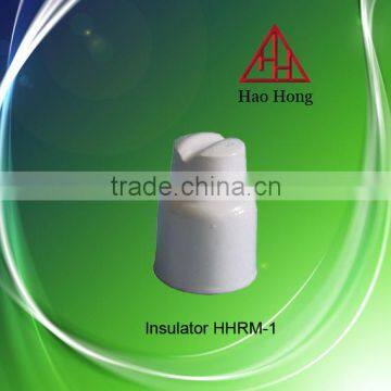 HAO HONG Hot sale Brown/White Telephone Pole Insulators RM-1