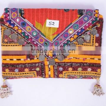 Vintage Banjara Clutch Bag Gypsy Banjara Clutc Purse Tribal Embroidered Clutch Bag Vintage Banjara Bag~Source directly from fac.