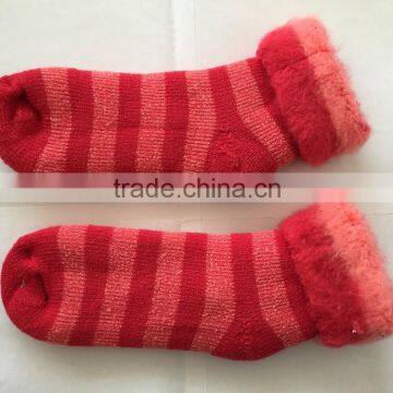 Soft and thick women heat thermal socks