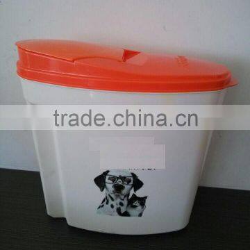 10L food grade plastic food storage container