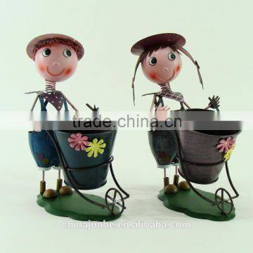 Household Item Flower Doll Garden Iron Doll