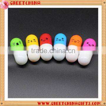 Sample Shots, Kawaii Capsule Cute Novelty Plastic Vitamin Pill Ballpoint Pen for Kids Gift                        
                                                Quality Choice