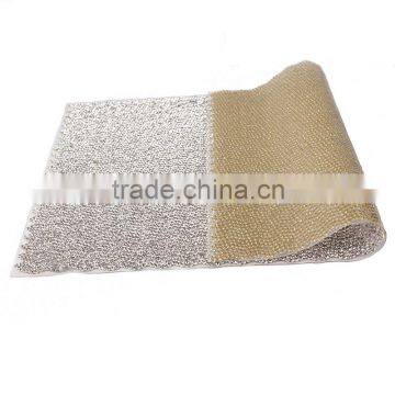 2015 New Product Rhinestone Crystal Hot Fix Aluminium Mesh Sheet photo-4