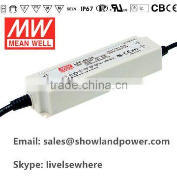 LPF-40D 40W Meanwell outdoor dimmable LED Driver