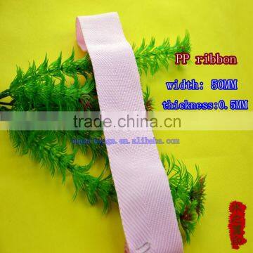 Polypropylene Webbing Pink Ribbon Decorative Ribbon photo-2