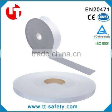 high visibility silver double/single side Elastic Reflective tape elastic reflective tape for clothing bag                        
                                                Quality Choice
