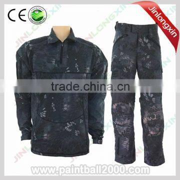 Woodland Camouflage Tactical Military Paintball Suits